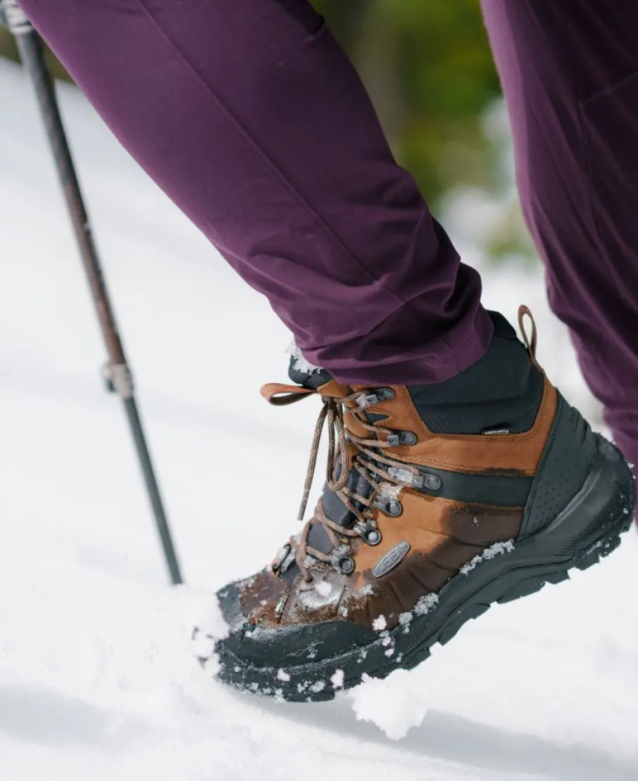 Men KEEN Boots<Men'S Revel Iv Polar Waterproof Boot | Dark Olive/Marmalade