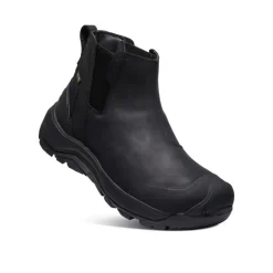Men KEEN Boots<Men'S Revel Iv Waterproof Chelsea | Black/Black
