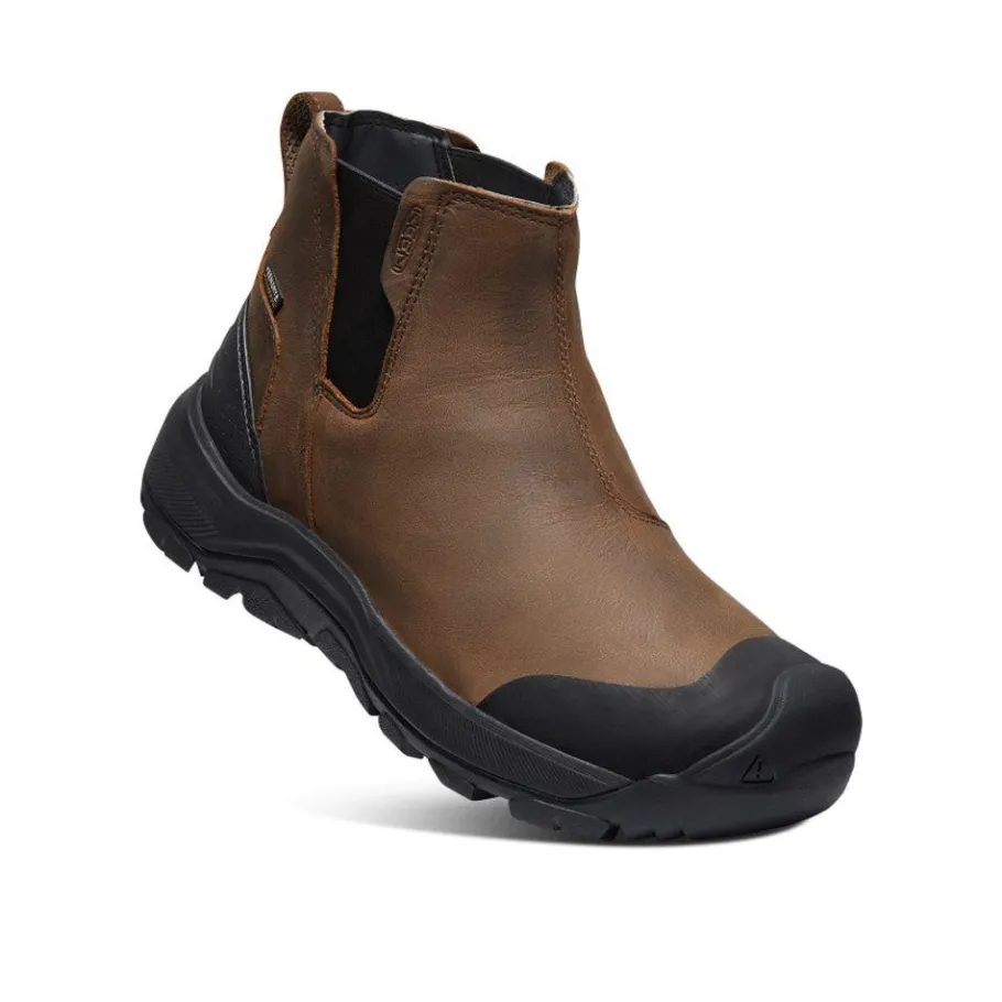 Men KEEN Boots<Men'S Revel Iv Waterproof Chelsea | Canteen/Black