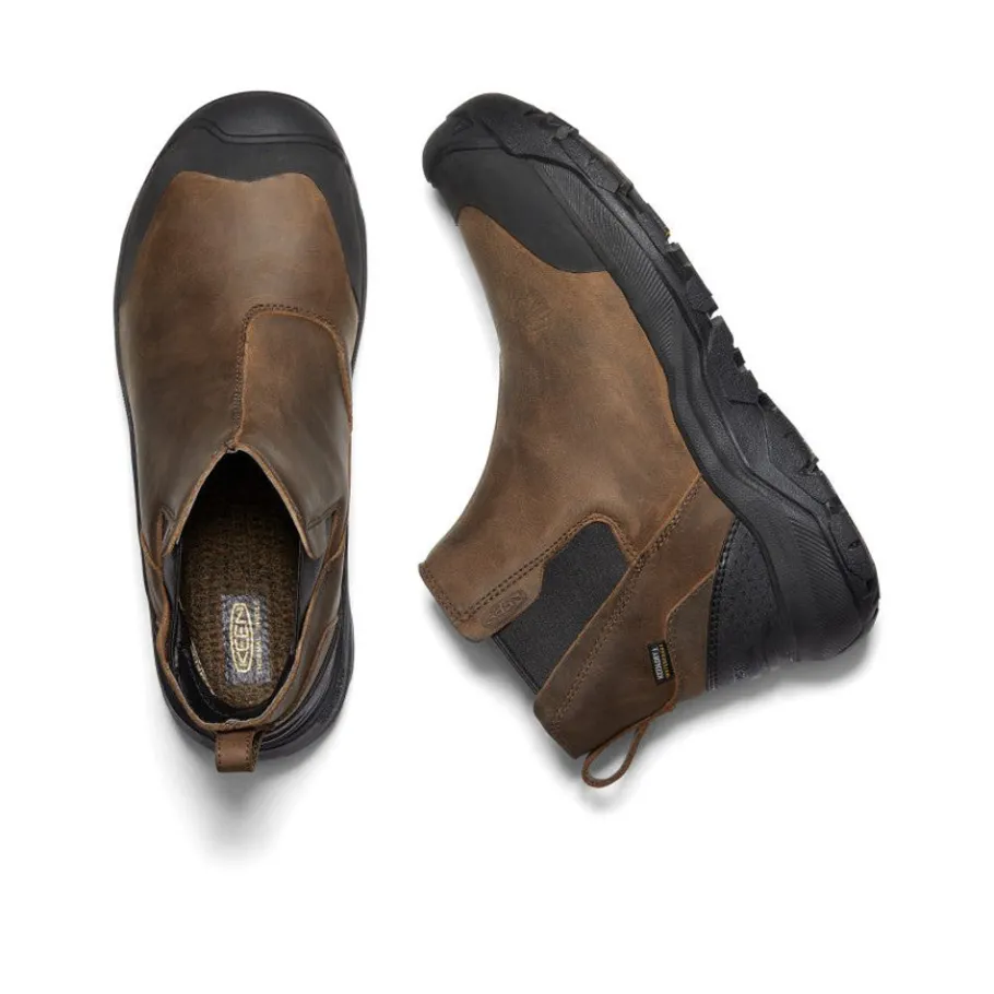 Men KEEN Boots<Men'S Revel Iv Waterproof Chelsea | Canteen/Black