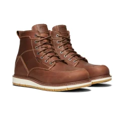 Men KEEN Work Boots & Shoes<Men'S San Jose 6" Boot (Aluminum Toe) | Gingerbread/Gum