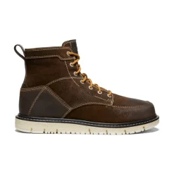 Men KEEN Work Boots & Shoes<Men'S San Jose 6" Boot (Soft Toe) | Coffee Bean/Star White