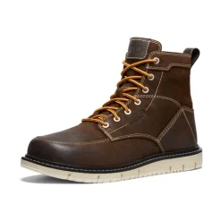 Men KEEN Work Boots & Shoes<Men'S San Jose 6" Boot (Soft Toe) | Coffee Bean/Star White