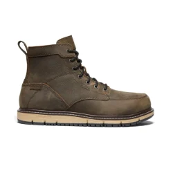 Men KEEN Work Boots & Shoes<Men'S San Jose 6" Waterproof Boot (Aluminum Toe) | Cascade Brown/Black