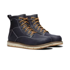 Men KEEN Work Boots & Shoes<Men'S San Jose 6" Waterproof Boot (Aluminum Toe) | Sky Captain/Star White