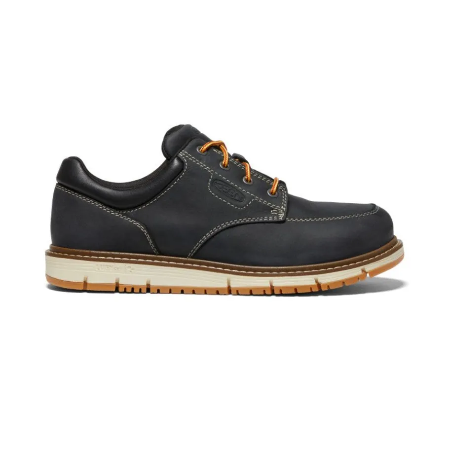 Men KEEN Work Boots & Shoes<Men'S San Jose Oxford (Aluminum Toe) | Black/Off White