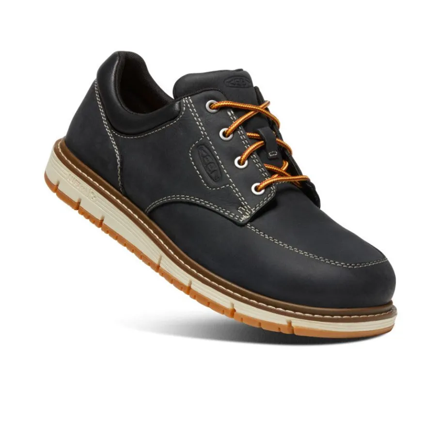 Men KEEN Work Boots & Shoes<Men'S San Jose Oxford (Aluminum Toe) | Black/Off White