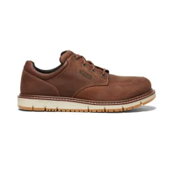 Men KEEN Work Boots & Shoes<Men'S San Jose Oxford (Aluminum Toe) | Gingerbread/Off White