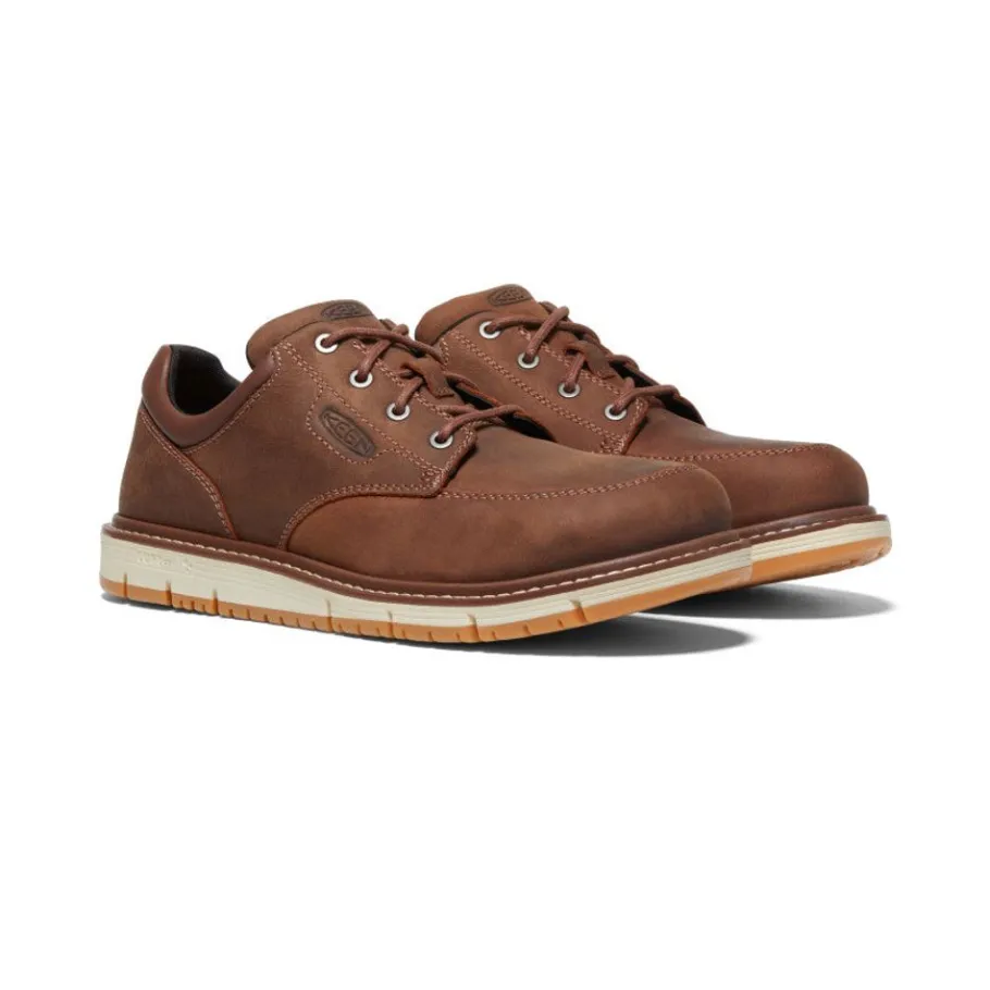 Men KEEN Work Boots & Shoes<Men'S San Jose Oxford (Aluminum Toe) | Gingerbread/Off White