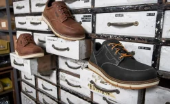 Men KEEN Work Boots & Shoes<Men'S San Jose Oxford (Aluminum Toe) | Gingerbread/Off White