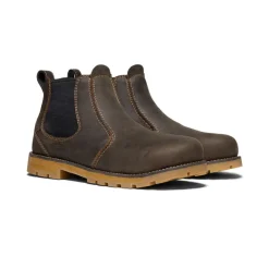 Men KEEN Work Boots & Shoes<Men'S Seattle Romeo (Aluminum Toe) | Cascade Brown/Gum