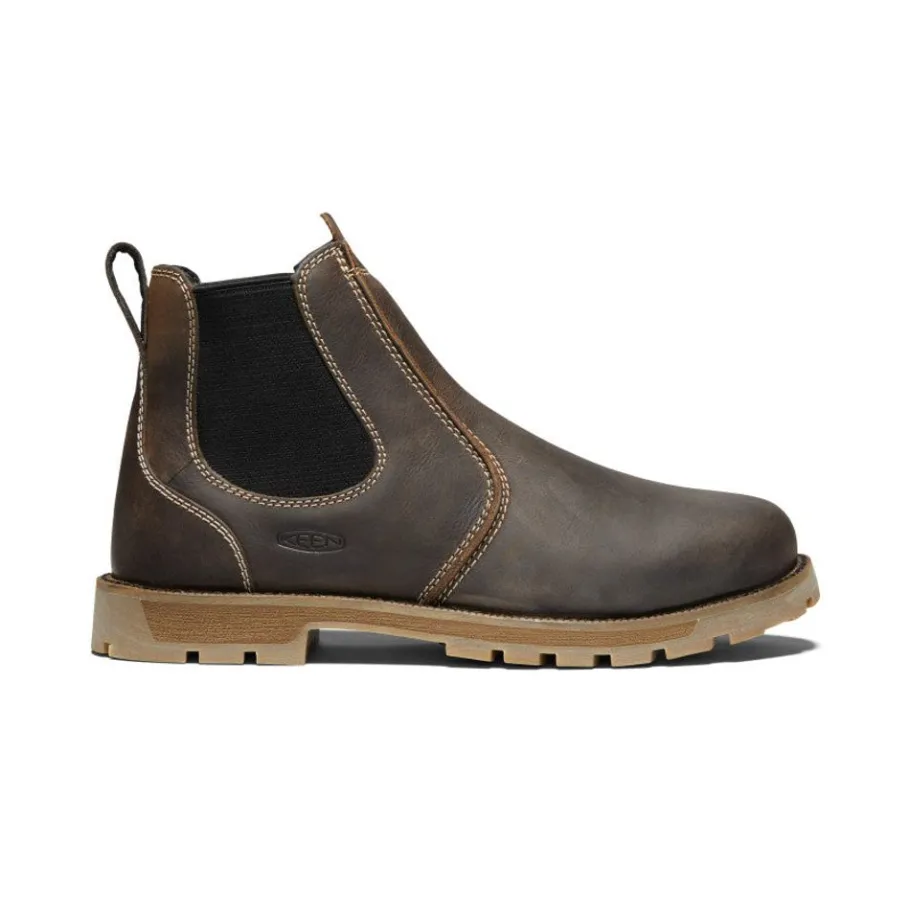 Men KEEN Work Boots & Shoes<Men'S Seattle Romeo (Soft Toe) | Cascade Brown/Black