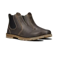 Men KEEN Work Boots & Shoes<Men'S Seattle Romeo (Soft Toe) | Cascade Brown/Black