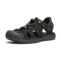 Men KEEN Sandals<Men'S Solr Sandal | Black/Gold