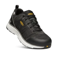 Men KEEN Work Boots & Shoes<Men'S Sparta Esd (Aluminum Toe) | Black/Grey Flannel