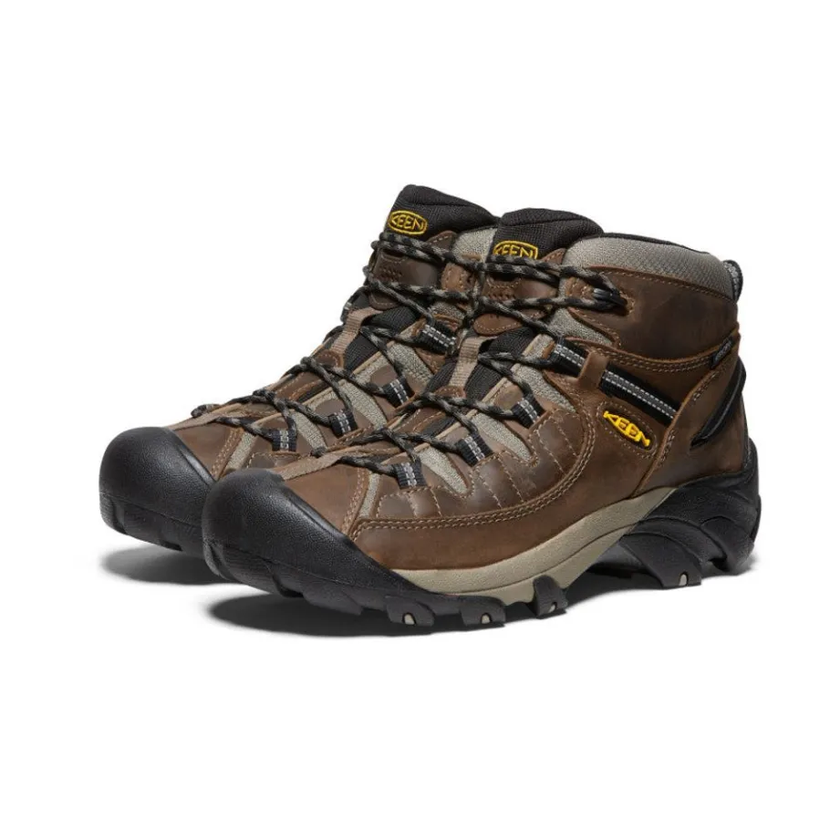 Men KEEN Boots<Men'S Targhee Ii Waterproof Mid Wide | Shitake/Brindle