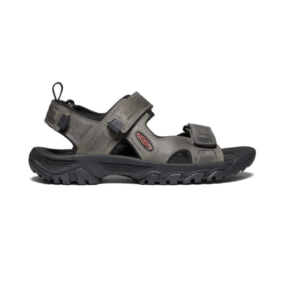 Men KEEN Sandals<Men'S Targhee Iii Open Toe Sandal | Grey/Black