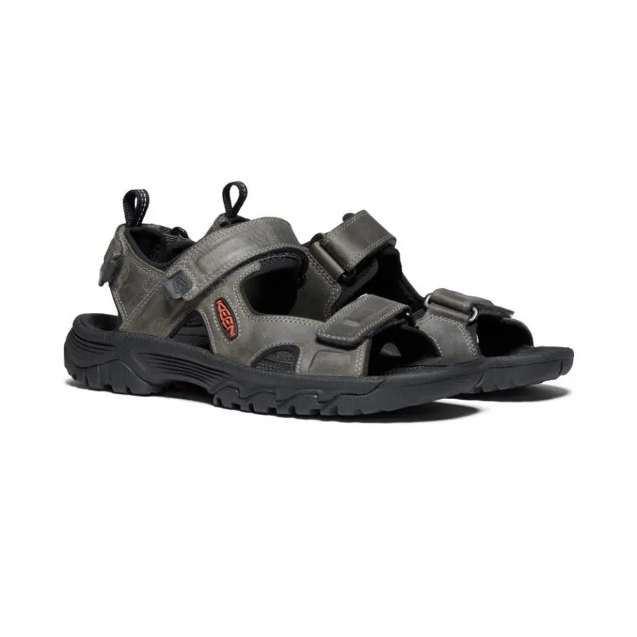 Men KEEN Sandals<Men'S Targhee Iii Open Toe Sandal | Grey/Black