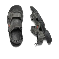 Men KEEN Sandals<Men'S Targhee Iii Open Toe Sandal | Grey/Black