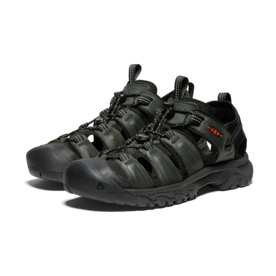 Men KEEN Sandals<Men'S Targhee Iii Sandal | Grey/Black