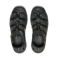 Men KEEN Sandals<Men'S Targhee Iii Sandal | Grey/Black