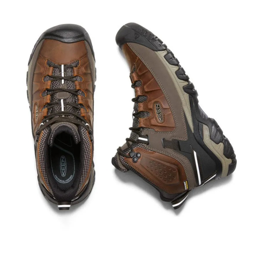 Men KEEN Boots<Men'S Targhee Iii Waterproof Mid | Chestnut/Mulch