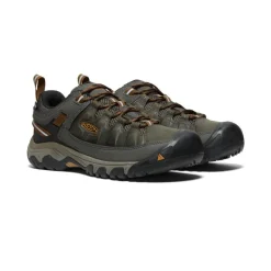 Men KEEN Shoes<Men'S Targhee Iii Waterproof | Black Olive/Golden Brown