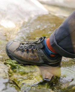 Men KEEN Shoes<Men'S Targhee Iii Waterproof | Black Olive/Golden Brown