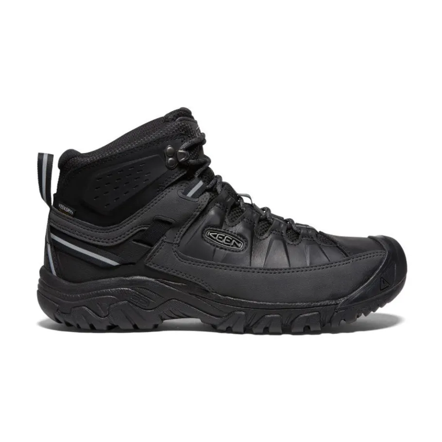 Men KEEN Boots<Men'S Targhee Iii Waterproof Mid | Triple Black