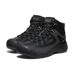 Men KEEN Boots<Men'S Targhee Iii Waterproof Mid | Triple Black