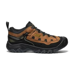 Men KEEN Shoes<Men'S Targhee Iv Vented Hiking Shoe | Bison/Golden Yellow