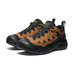 Men KEEN Shoes<Men'S Targhee Iv Vented Hiking Shoe | Bison/Golden Yellow