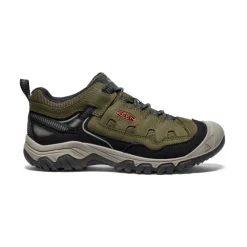 Men KEEN Shoes<Men'S Targhee Iv Vented Hiking Shoe | Dark Olive/Gold Flame