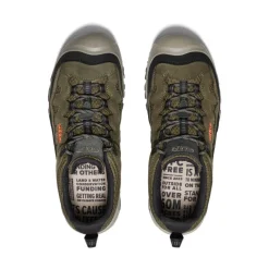 Men KEEN Shoes<Men'S Targhee Iv Vented Hiking Shoe | Dark Olive/Gold Flame