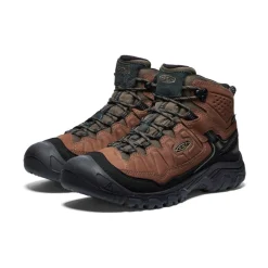 Men KEEN Boots<Men'S Targhee Iv Waterproof Hiking Boot | Bison/Black