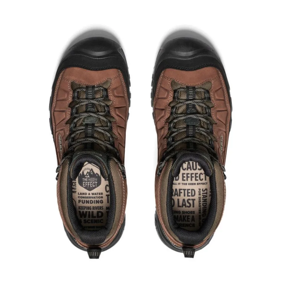 Men KEEN Boots<Men'S Targhee Iv Waterproof Hiking Boot | Bison/Black