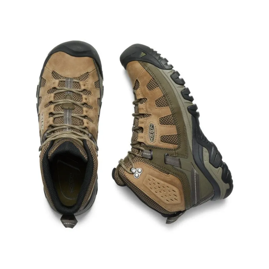 Men KEEN Boots<Men'S Targhee Vent Mid | Olivia/Bungee Cord
