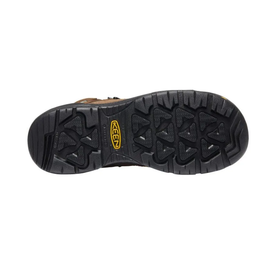 Men KEEN Work Boots & Shoes<Men'S Troy 6" Waterproof Boot (Carbon-Fiber Toe) | Dark Earth/Black