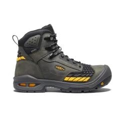 Men KEEN Work Boots & Shoes<Men'S Troy 6" Waterproof Boot (Carbon-Fiber Toe) | Magnet/Black