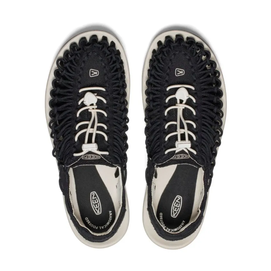 Men KEEN Sandals<Men'S Uneek Canvas | Black/Birch