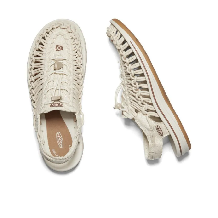 Men KEEN Sandals<Men'S Uneek Canvas | Natural Canvas/Birch