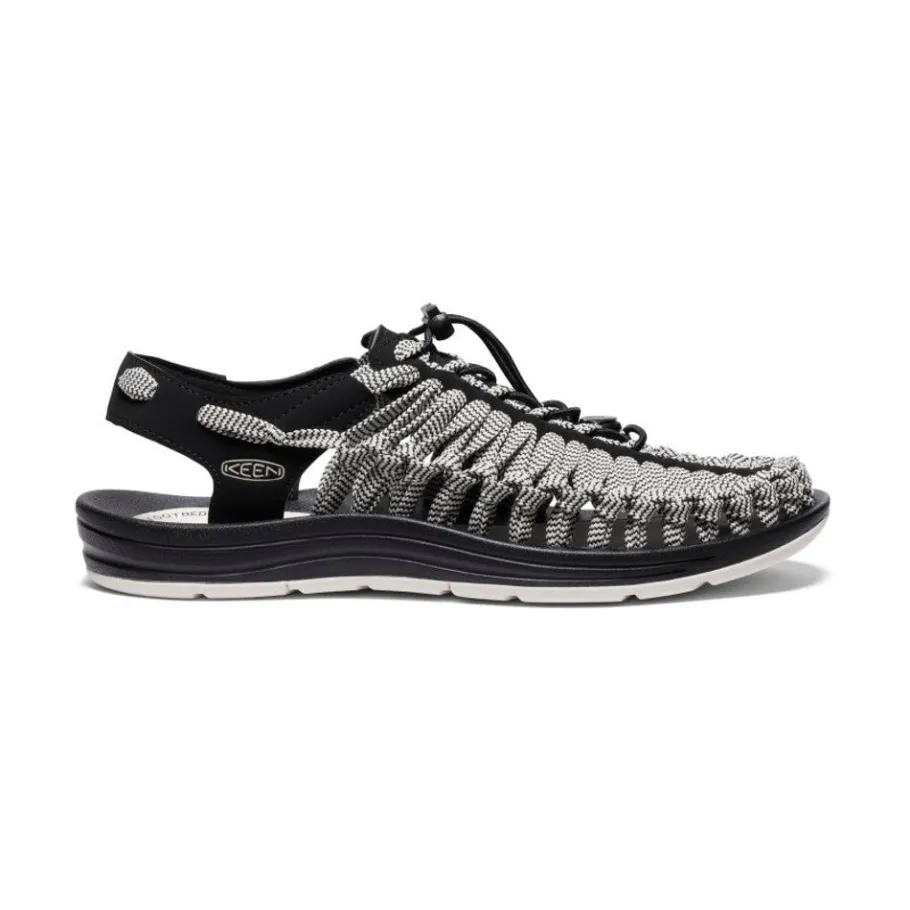 Men KEEN Sandals<Men'S Uneek Flat Cord Sneaker X Rfw | Black/Birch