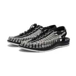 Men KEEN Sandals<Men'S Uneek Flat Cord Sneaker X Rfw | Black/Birch