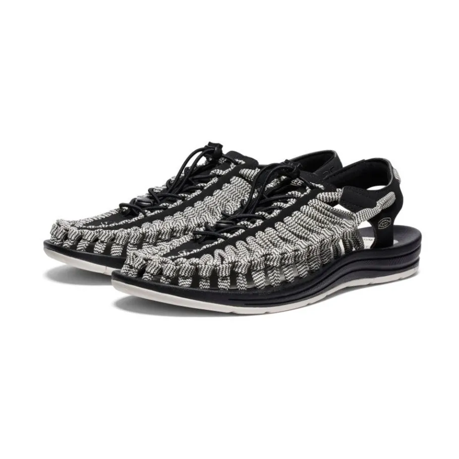 Men KEEN Sandals<Men'S Uneek Flat Cord Sneaker X Rfw | Black/Birch