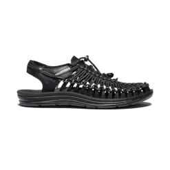 Men KEEN Sandals<Men'S Uneek Premium Leather | Black
