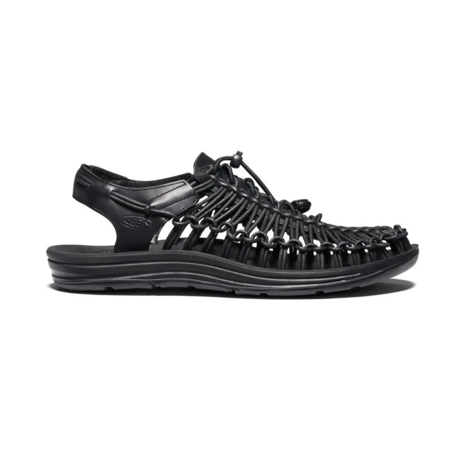 Men KEEN Sandals<Men'S Uneek Premium Leather | Black