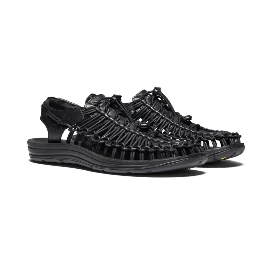 Men KEEN Sandals<Men'S Uneek Premium Leather | Black