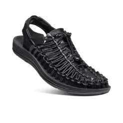 Men KEEN Sandals<Men'S Uneek Premium Leather | Black
