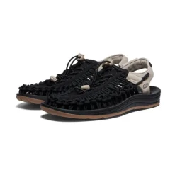 Men KEEN Sandals<Men'S Uneek Sneaker | Black/Plaza Taupe