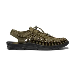Men KEEN Sandals<Men'S Uneek Sneaker | Dark Olive/Black